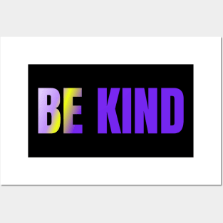 Be kind Posters and Art